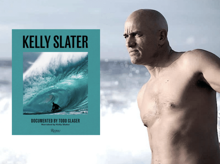 Evidence that surf great Kelly Slater has actually retired grows with release of sensual new photo book